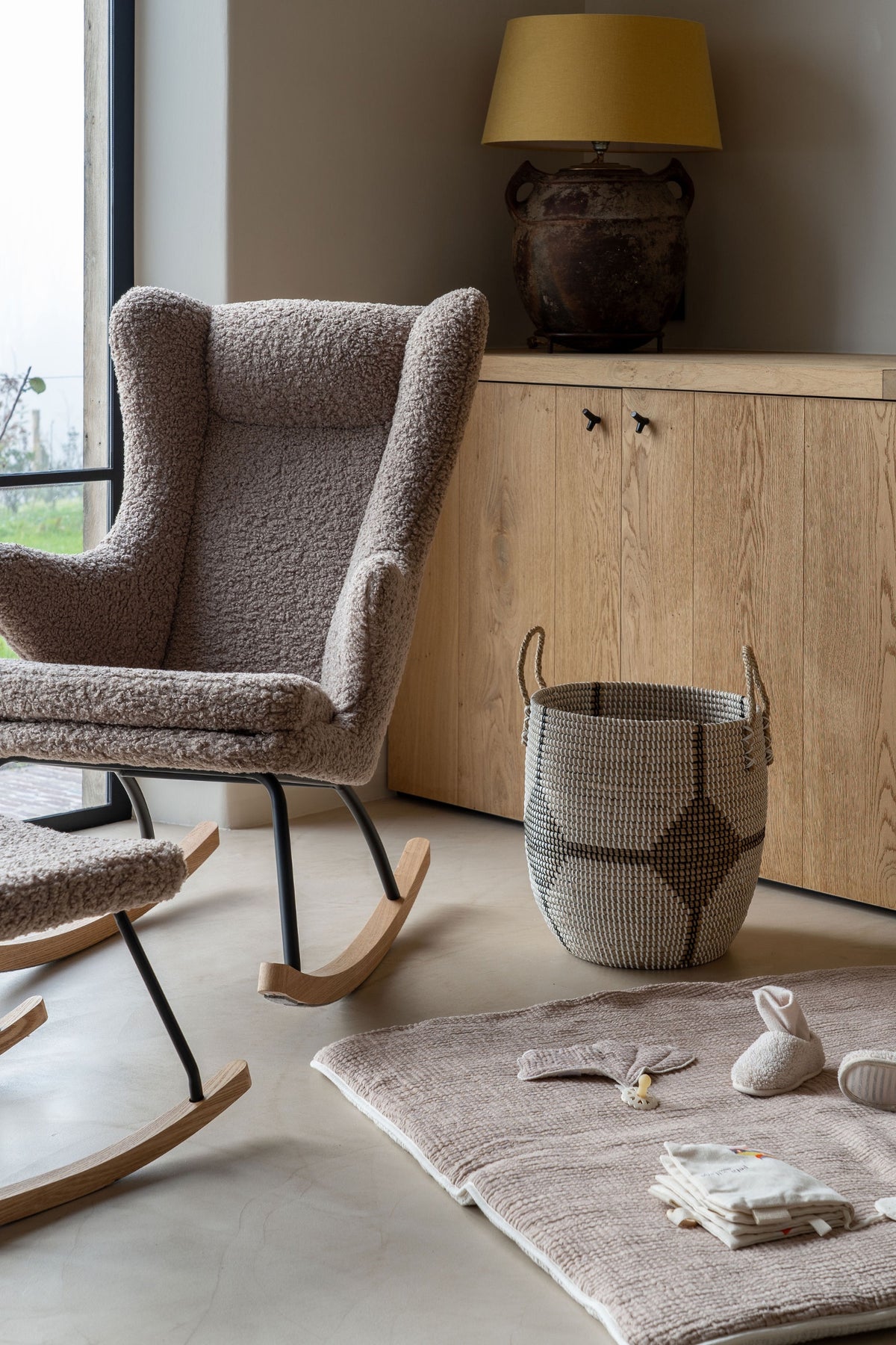 Rocking chair de luxe