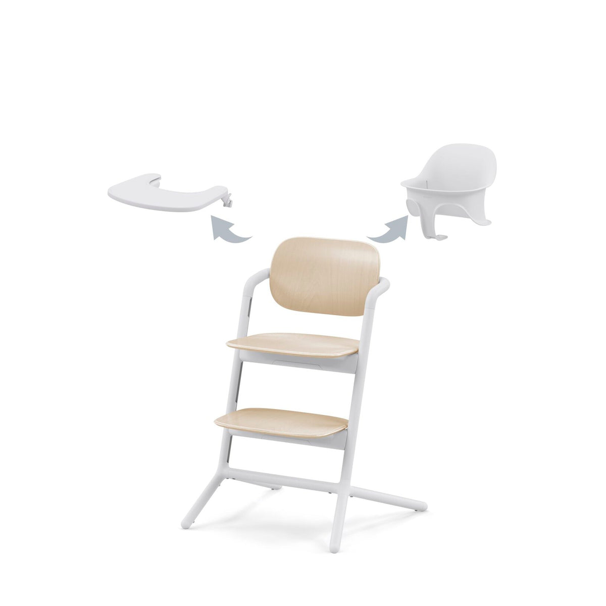 Chaise haute Lemo 3-en-1
