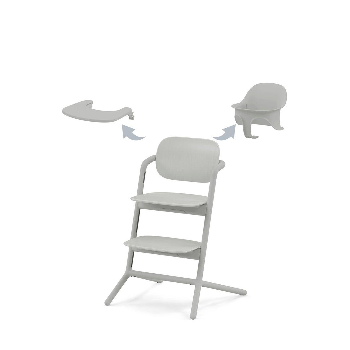 Chaise haute Lemo 3-en-1