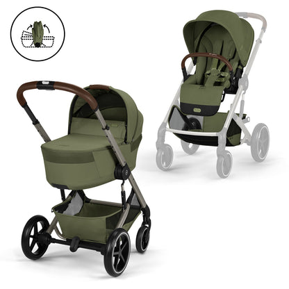 Poussette Balios S Lux avec nacelle pliable