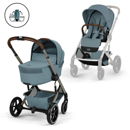 Poussette Balios S Lux avec nacelle pliable