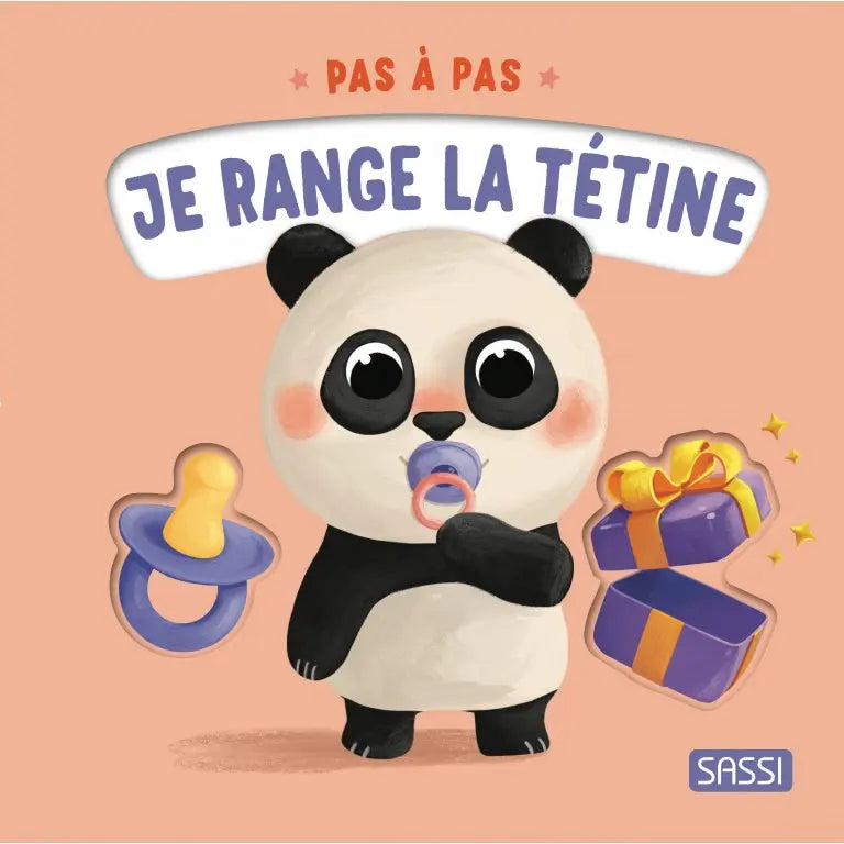 Livre pas à pas Je range la tétine