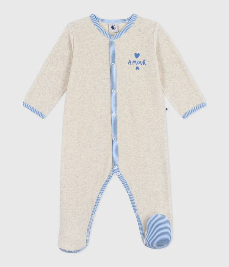 Pyjama en velours amour