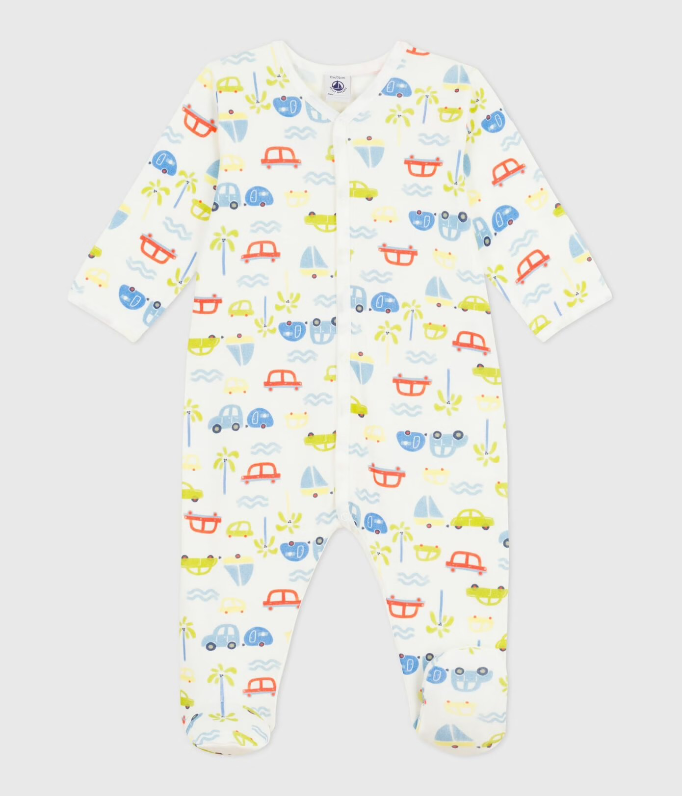 Pyjama en coton voitures