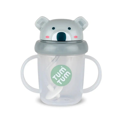 Tasse d'apprentissage avec paille lestée