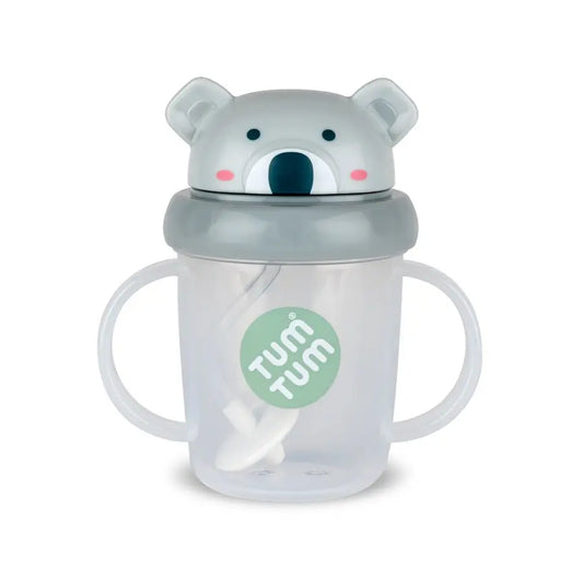 Tasse d'apprentissage avec paille lestée