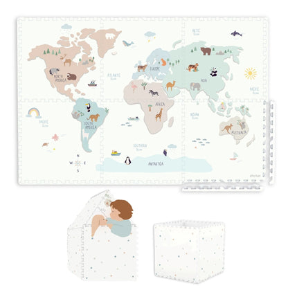 Tapis de motricité puzzle Tiloo