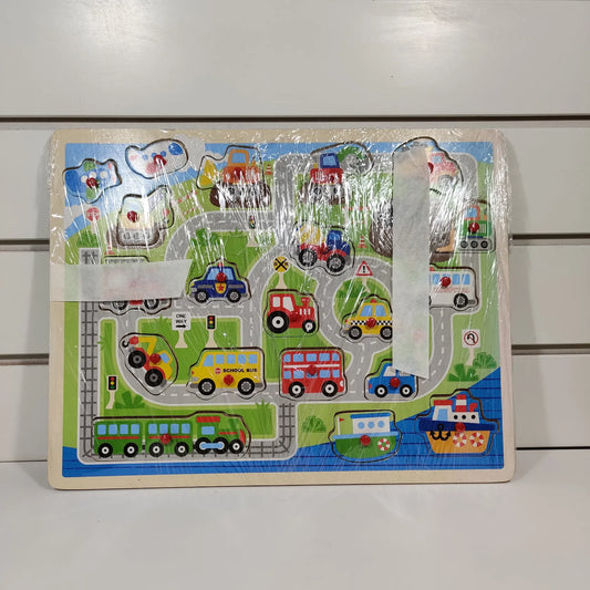 Grand Puzzle en bois