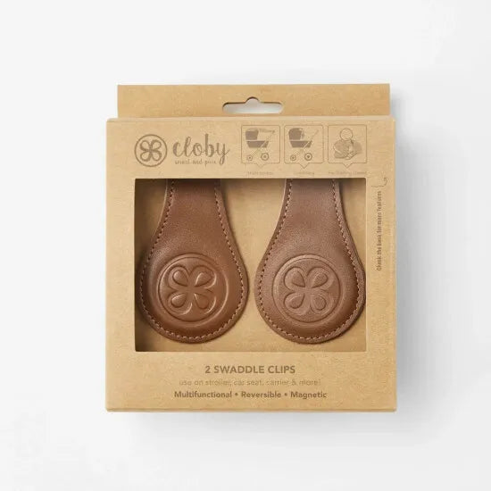 Clips magnétiques en cuir