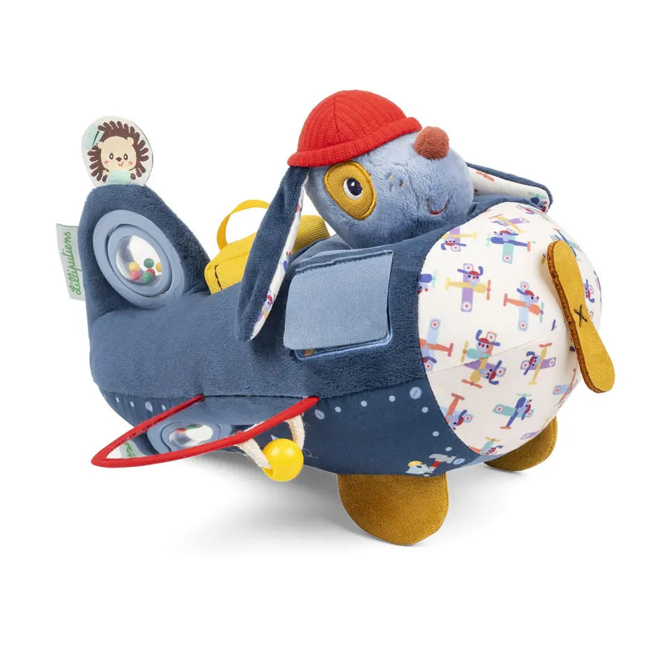 Jouet d'activités Avion Jules le chien