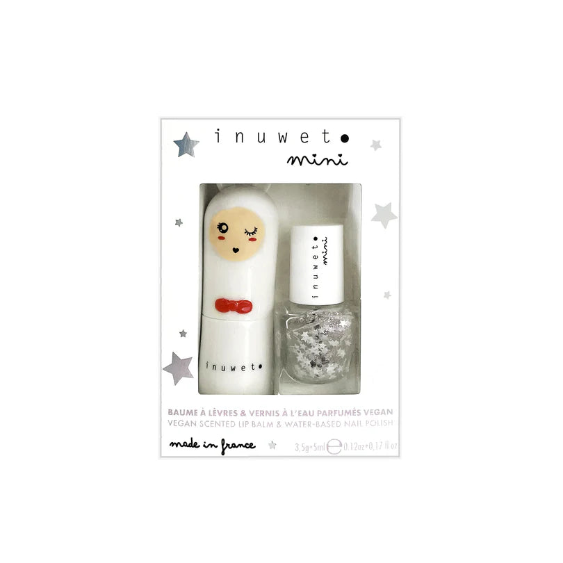 Coffret duo Baume à lèvres et vernis à l'eau