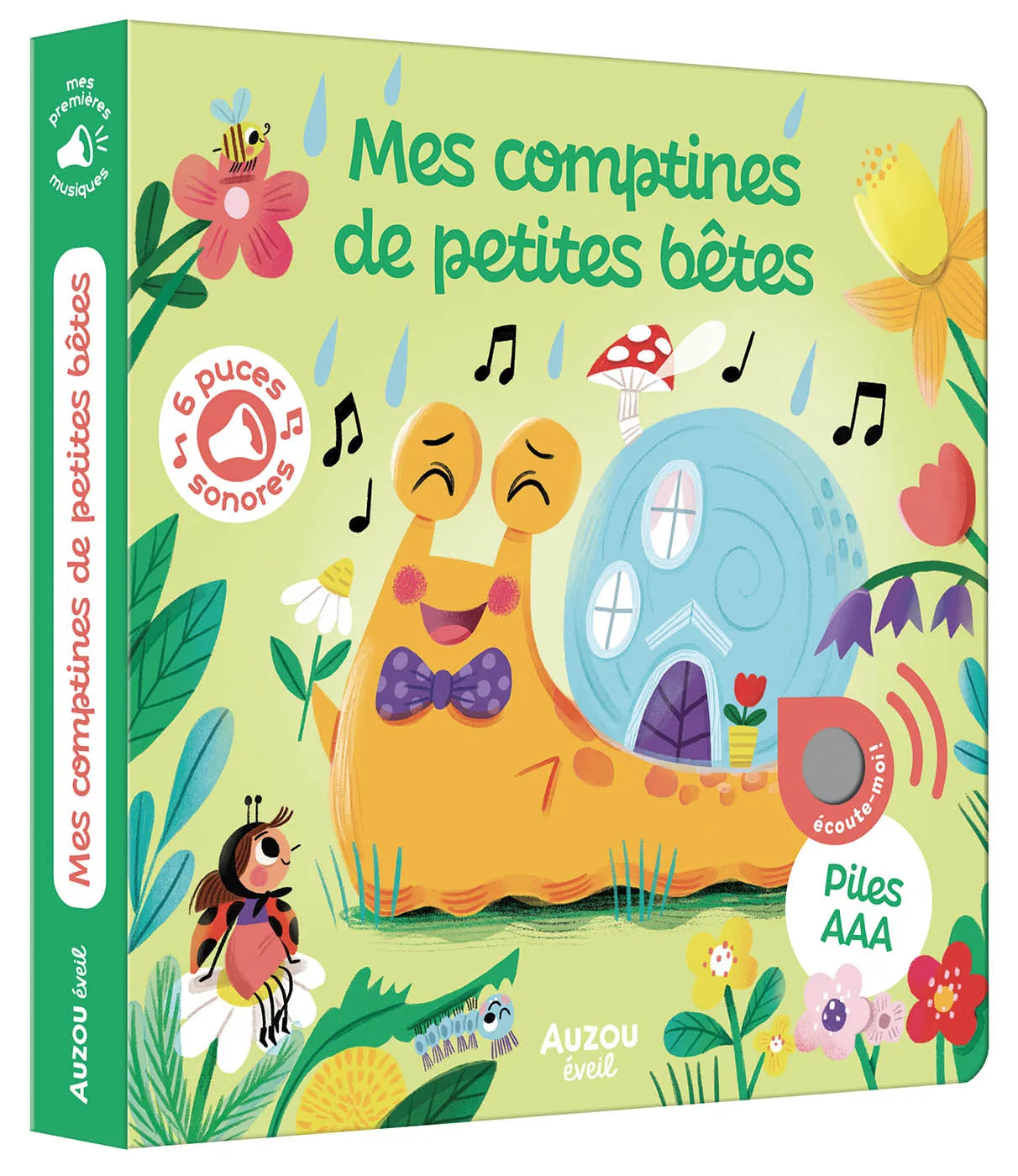 Livre Mes comptines de petites bêtes