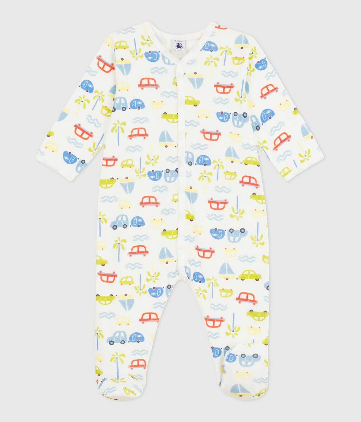 Pyjama en coton voitures