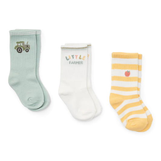 Chaussettes Lots de 3 paires Chaussettes Farm Honey Stripes Little Farmer