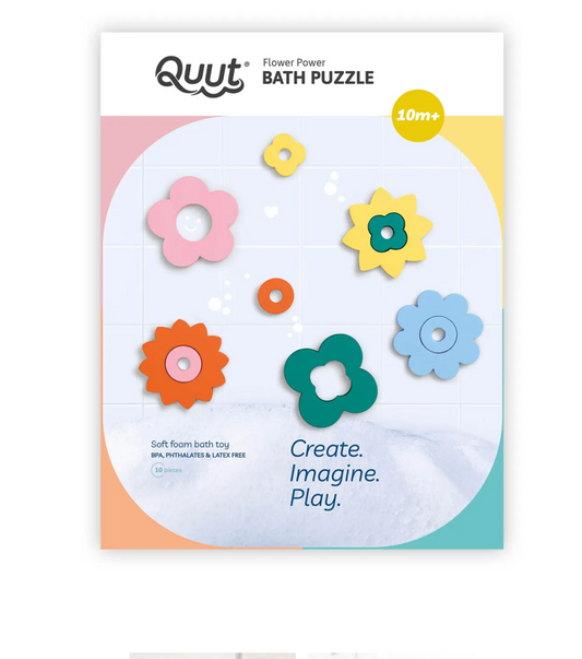 Puzzle de bain Flower power