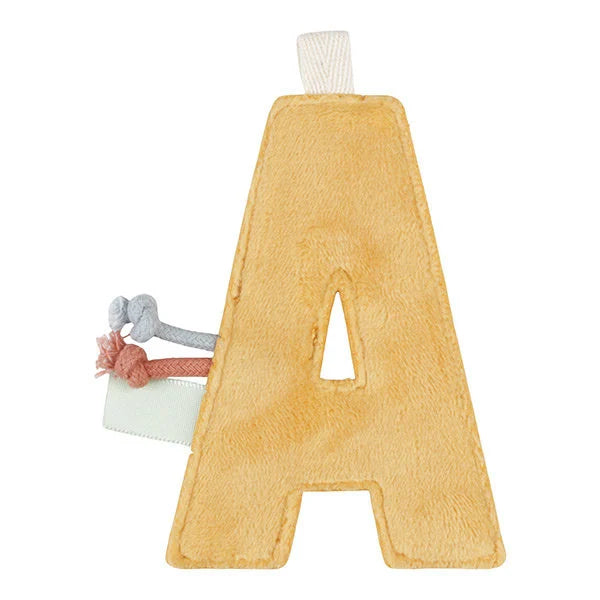 Lettre en tissu A