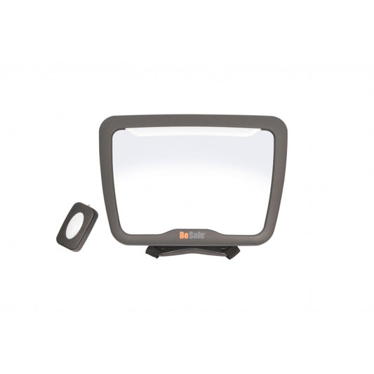 Miroir de sécurité pour voiture XXL avec éclairage