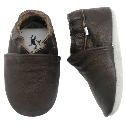 Chaussons en cuir