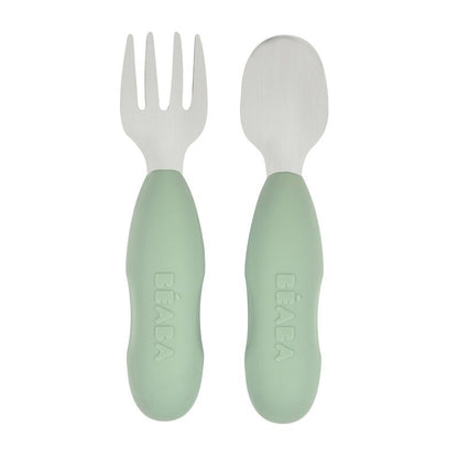 Lot de 2 pré couverts inox