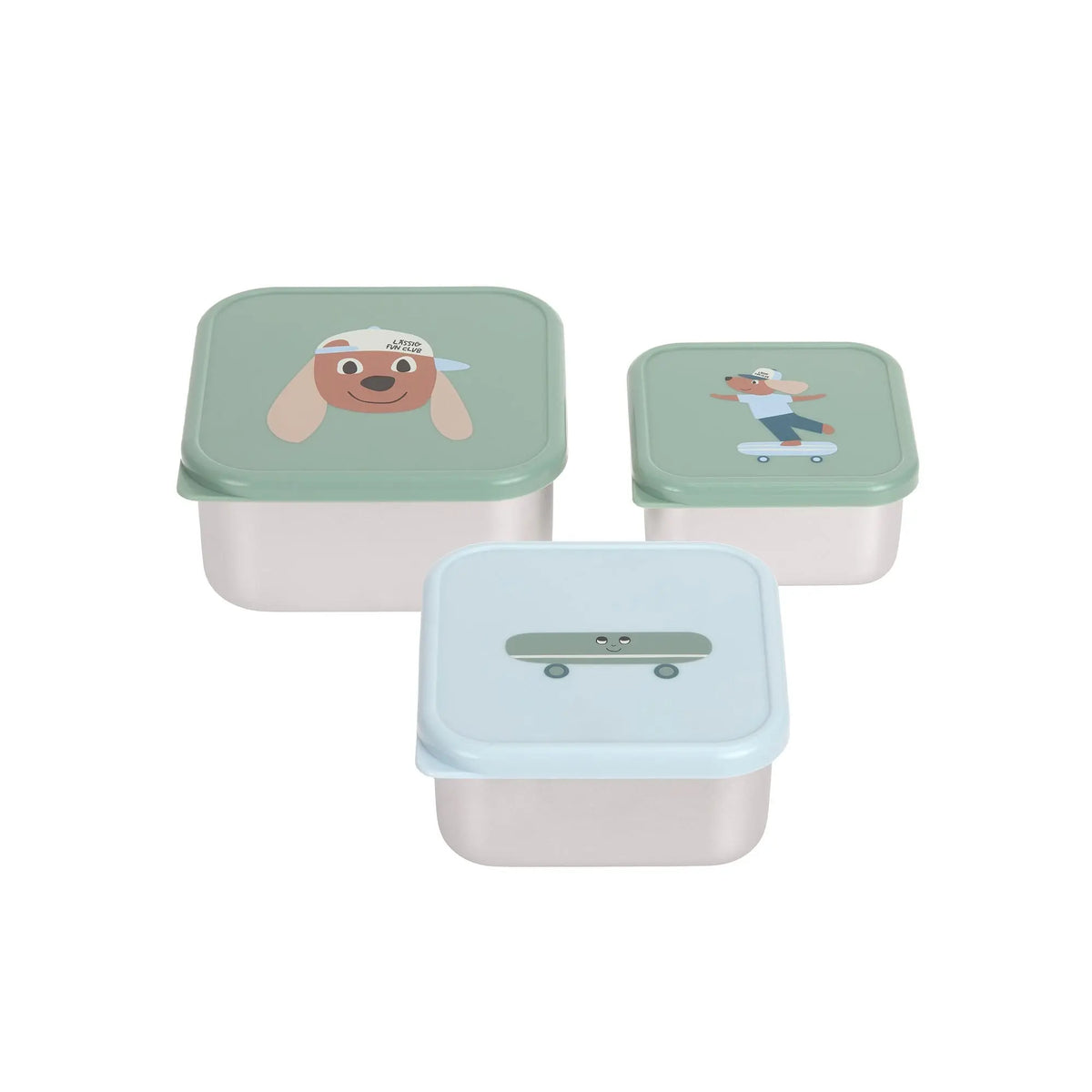 Lot de 3 boîtes à gouter