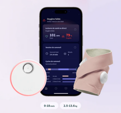 Systeme de surveillance pour bebe dream sock