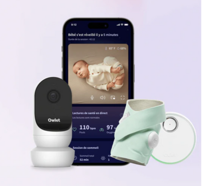 Systeme de surveillance pour bebe ensemble dream sock cam 2