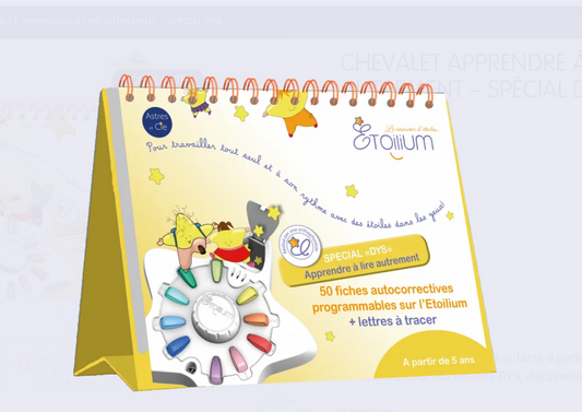 Chevalet pédagogique pour Etoilium - Apprendre à lire autrement à partir de 5 ans