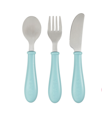 Set de 3 couverts en inox