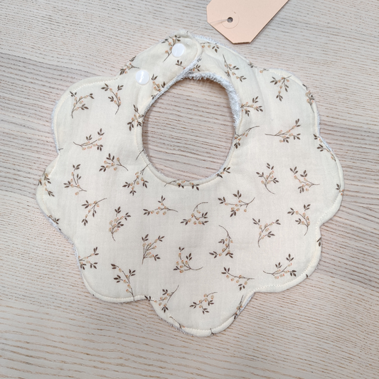 Bavoir Fleur de Coton
