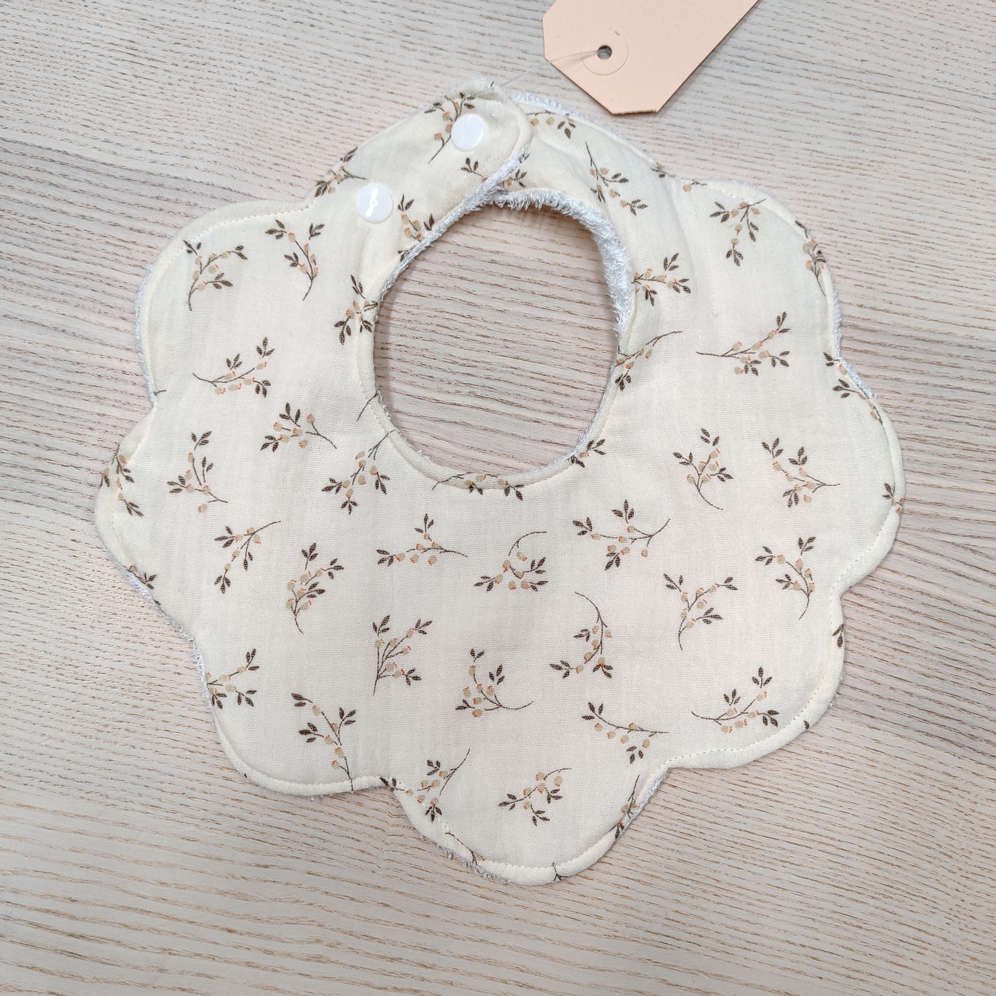 Bavoir Fleur de Coton