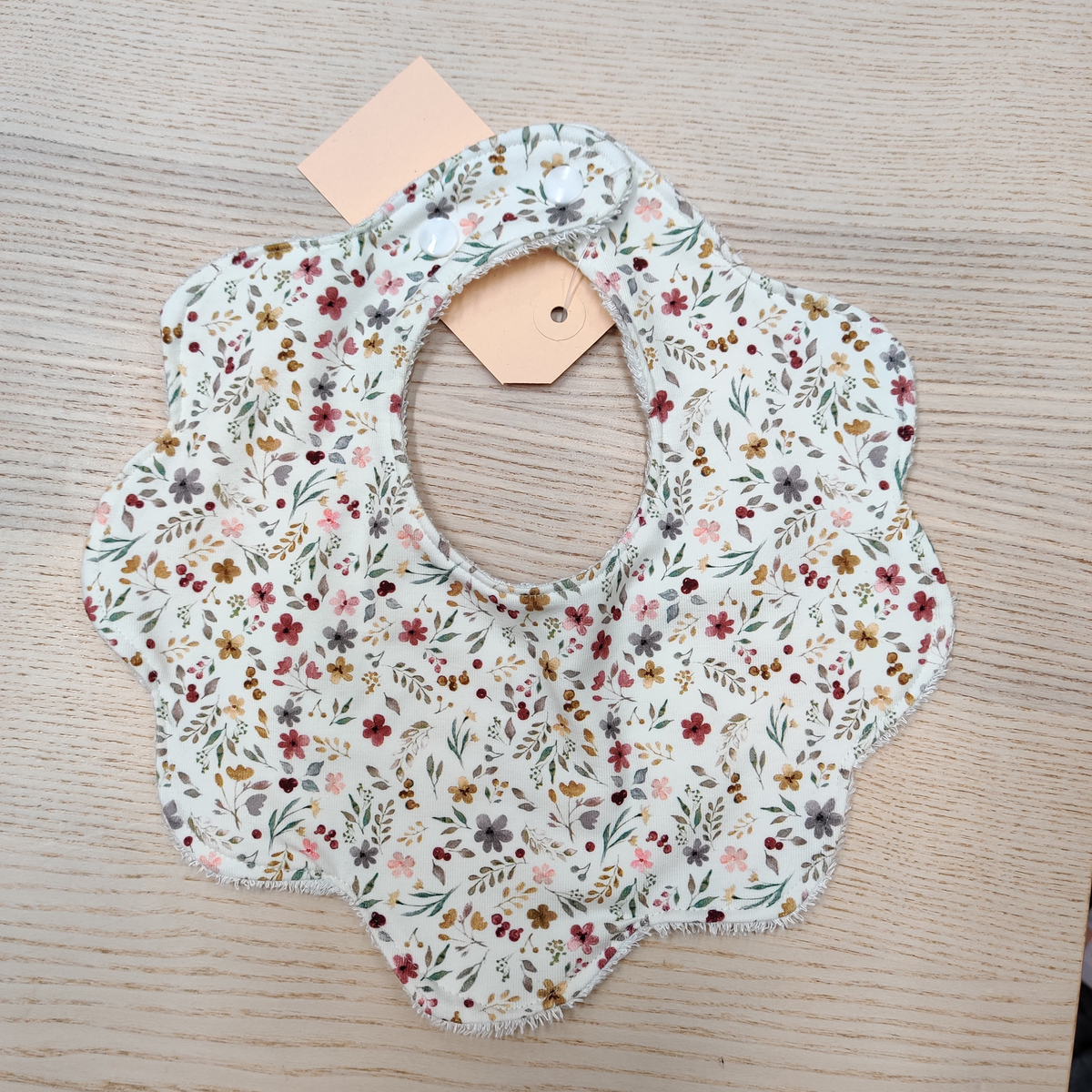 Bavoir Fleur de Coton