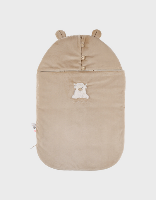 Nid d'ange en veloudoux Fluffy