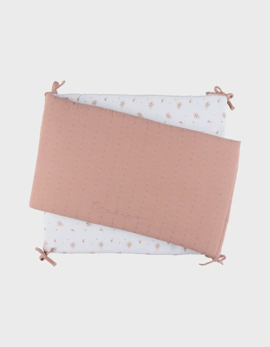Tour de lit mousseline de coton bio