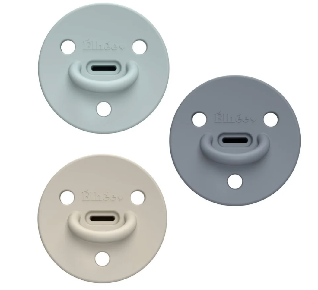 Lot de 3 sucettes en silicone médical - ChooChoo