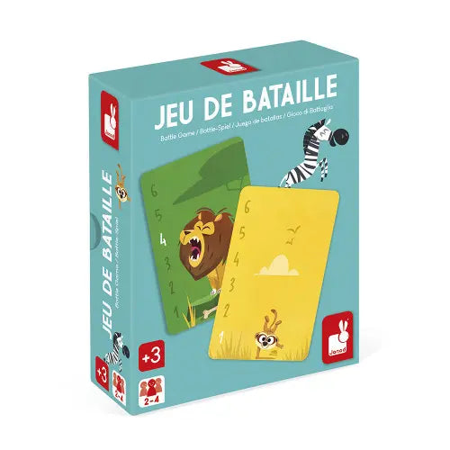 Jeu de bataille Animaux de la savane