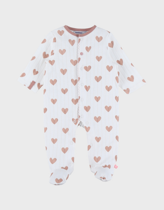 Pyjama coton pointelle