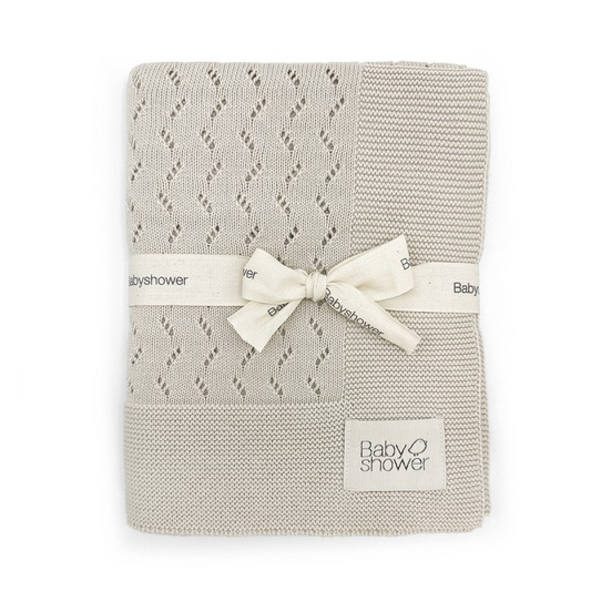 Couverture tricot