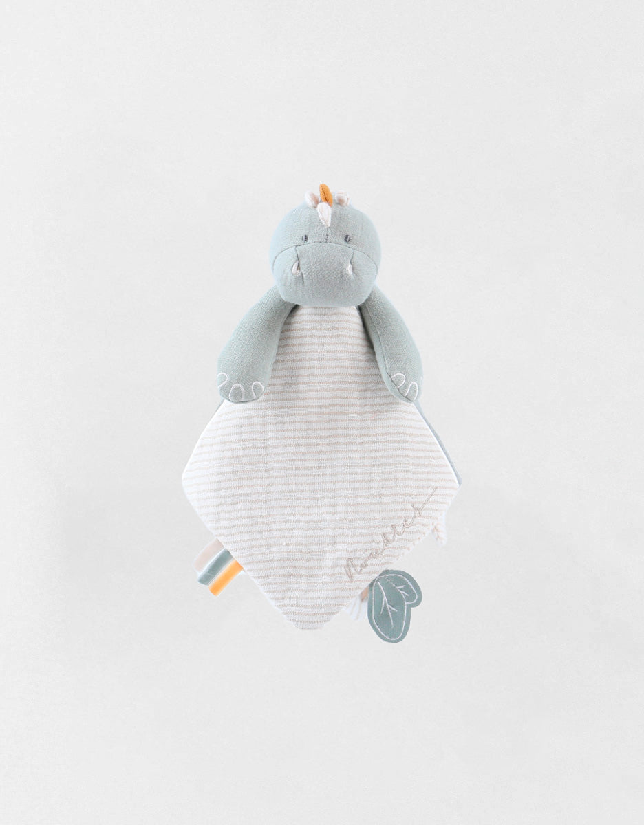 Doudou Stegi en mousseline BIO, eucalyptus