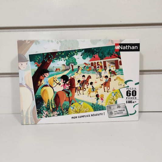 Puzzle Centre Equestre 60Pièces