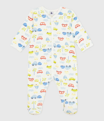 Pyjama en coton voitures