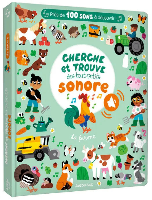 Livre Cherche et trouve des tout petits (La ferme)