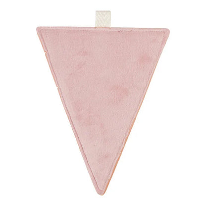 Lettre en tissu drapeau