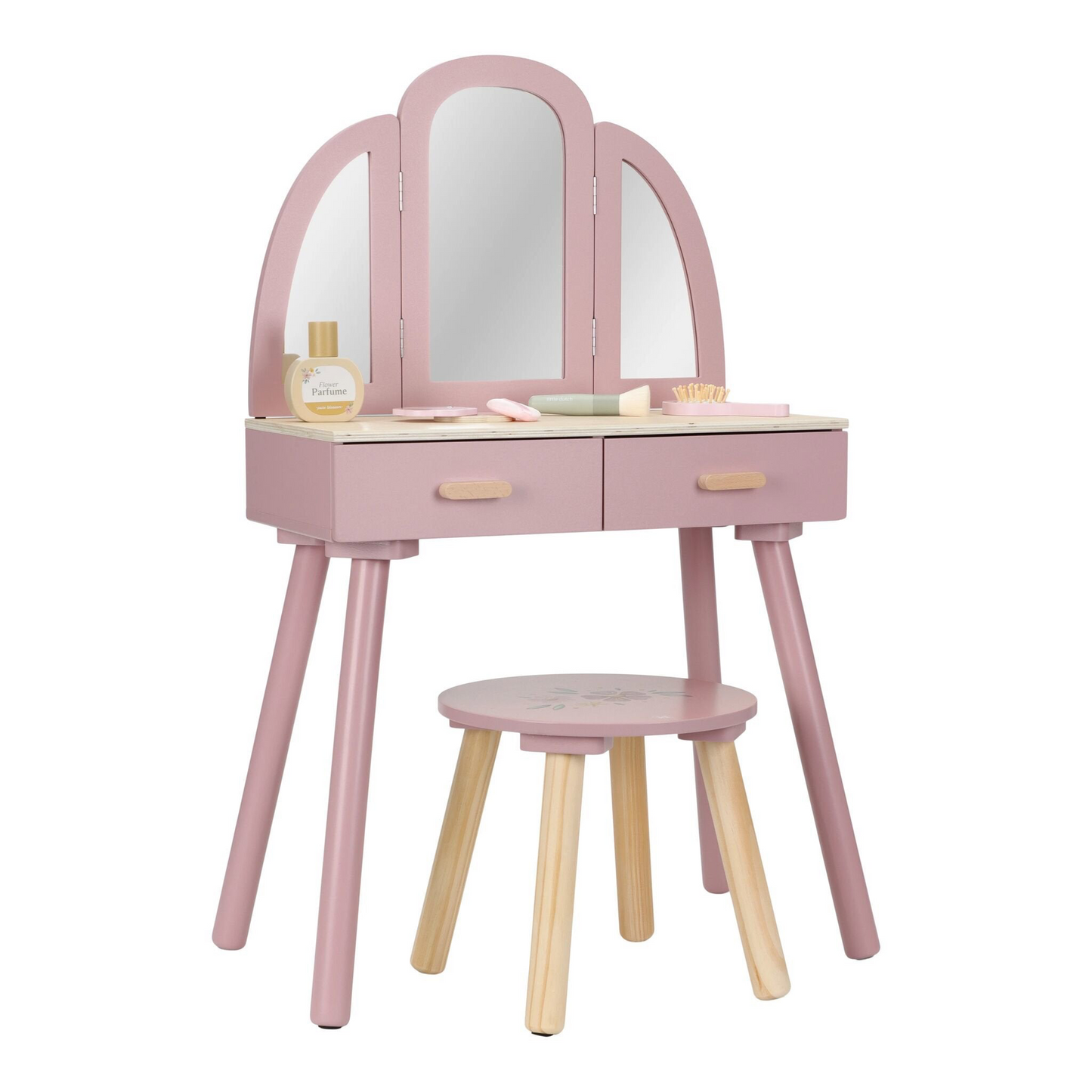 Coiffeuse en bois