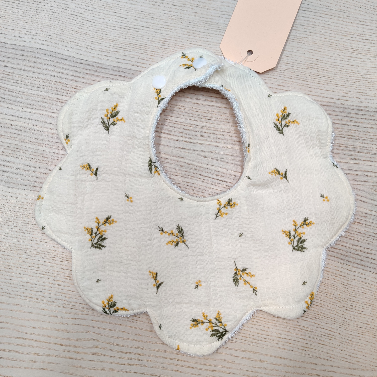 Bavoir Fleur de Coton