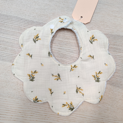 Bavoir Fleur de Coton