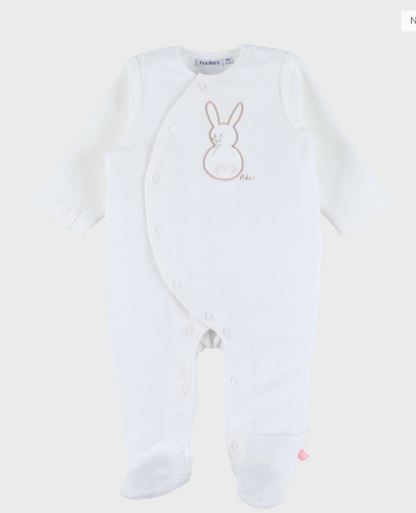 Pyjama en velours lapin