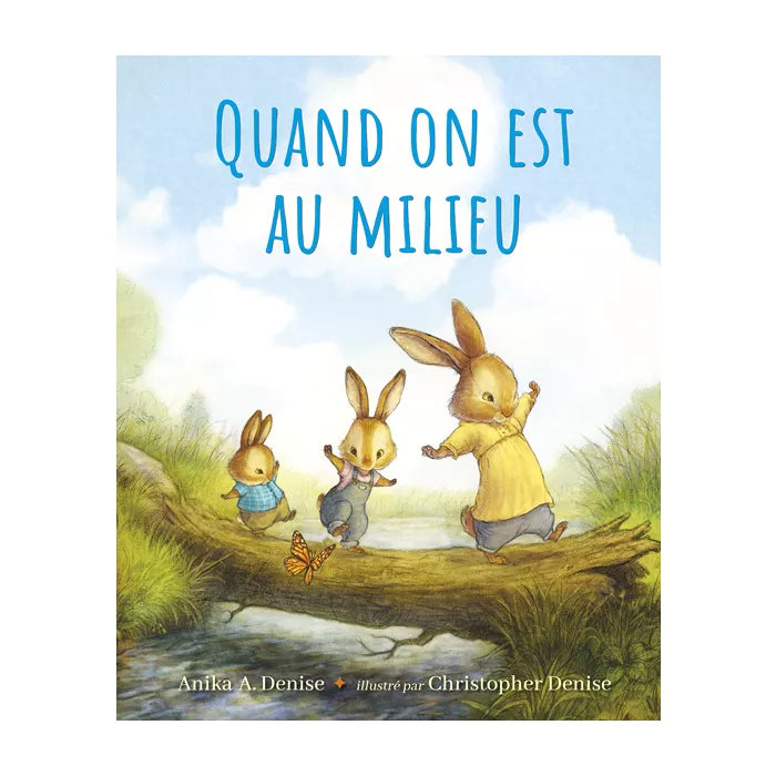 Livre Quand on est au milieu