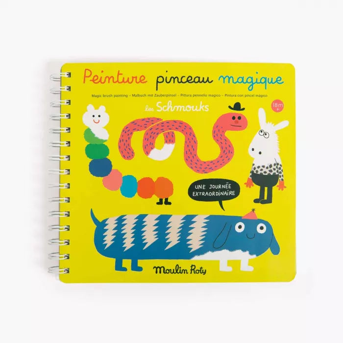 Peinture pinceau magique