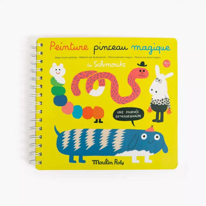 Peinture pinceau magique