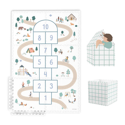 Tapis de motricité puzzle Tiloo